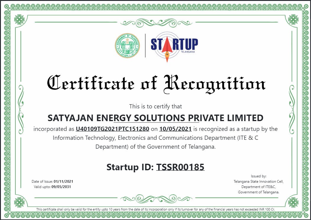 Satyajan Telangana State Innovation Cell